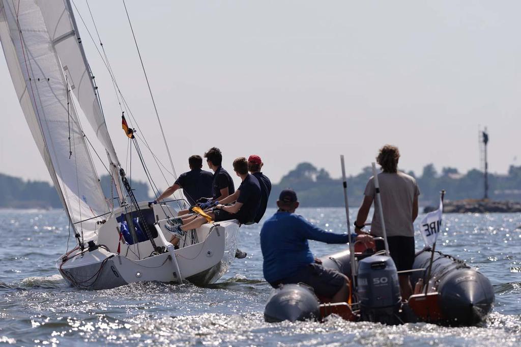 Umpires at work © Erik Lahteenmaki / Sailpix.fi http://www.sailpix.fi